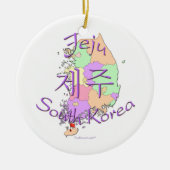 Jeju Südkorea Keramikornament (Vorne)