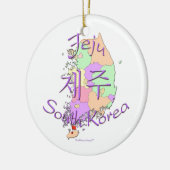 Jeju Südkorea Keramikornament (Links)