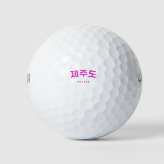 Jejudo Pink Südkorea Insel Golfball