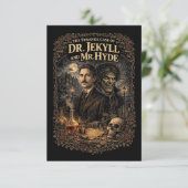 Jekyll and Hyde Dankeskarte (Stehend Vorderseite)