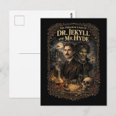 Jekyll and Hyde Postkarte (Vorne/Hinten)