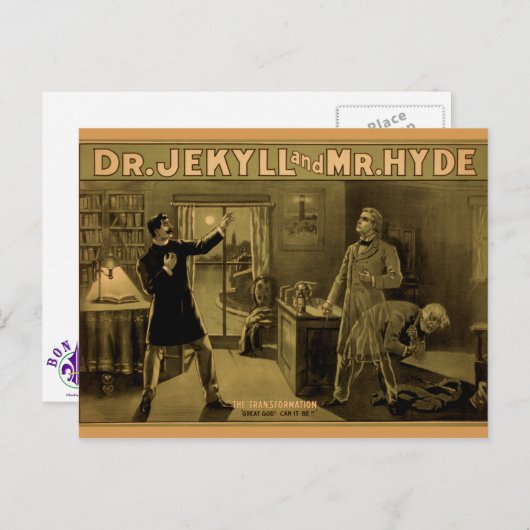 Jekyll & Hyde - Postkarte (Vorne/Hinten)