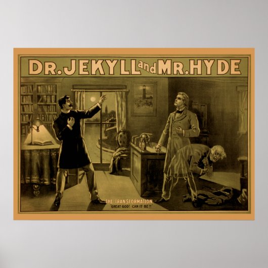 Jekyll & Hyde - Theaterposter Poster (Vorne)