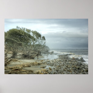 Jekyll Insel-Strand Poster