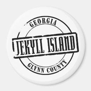 Jekyll Insel-Titel Magnet