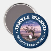 Jekyll Island (B) Magnet (Vorderseite/Rückseite)