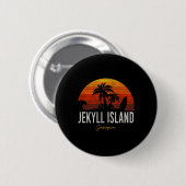 Jekyll Island Beach Georgia Ga Palms Vacacation Su Button (Vorne & Hinten)