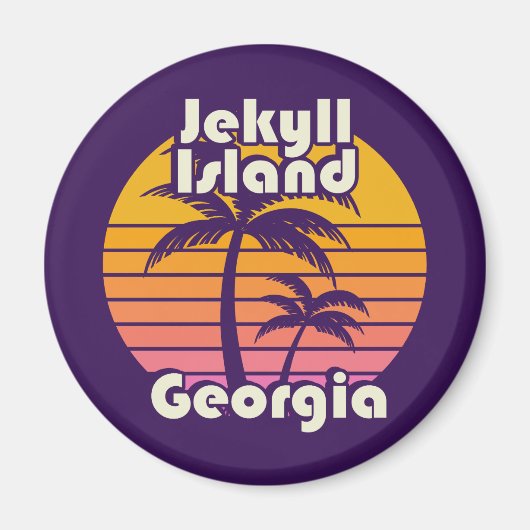 Jekyll Island Beach Georgia Magnet (Vorne)