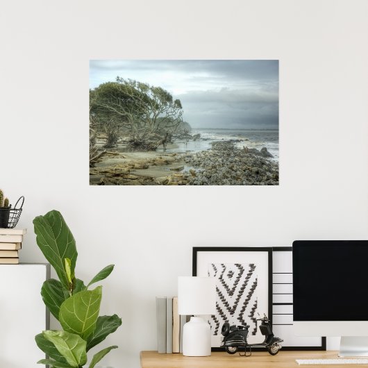 Jekyll Island Beach Poster (Heimbüro)