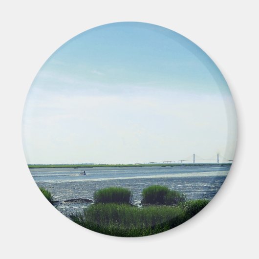 Jekyll Island Dock Magnet (Vorne)