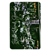 Jekyll Island GA Holiday Lights on Live Oak Tree Magnet (Vertikal)