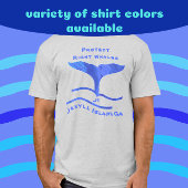 Jekyll Island GA Right Whale Finden und Waves T-Shirt