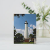 Jekyll Island Georgia Lighthouse Postkarte (Stehend Vorderseite)