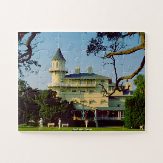Jekyll Island Georgia Puzzle (Horizontal)