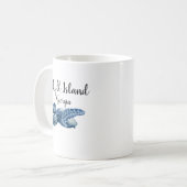 Jekyll Island Georgia Sea Turtle Kaffeetasse (Vorderseite Links)