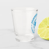 Jekyll Island (Krabbe) Schnapsglas (Links)