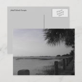 Jekyll Island Postkarte (Vorne/Hinten)