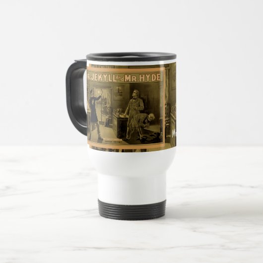 Jekyll u. Hyde - Tasse #3 (Vorderseite Links)