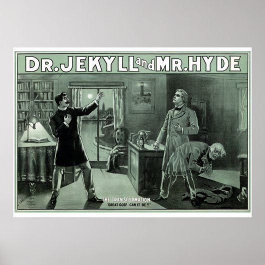 Jekyll und Hyde 1880 Poster (Vorne)