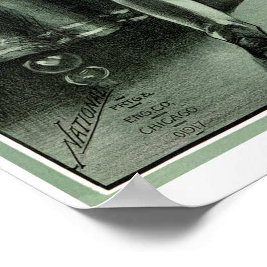 Jekyll und Hyde 1880 Poster (Ecke)