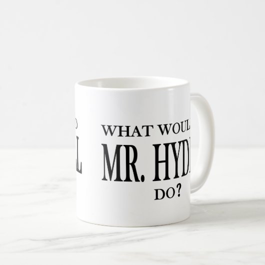 Jekyll und Hyde Kaffeetasse (VorderseiteRechts)