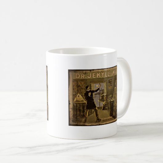 Jekyll und Hyde Poster Art Kaffeetasse (VorderseiteRechts)