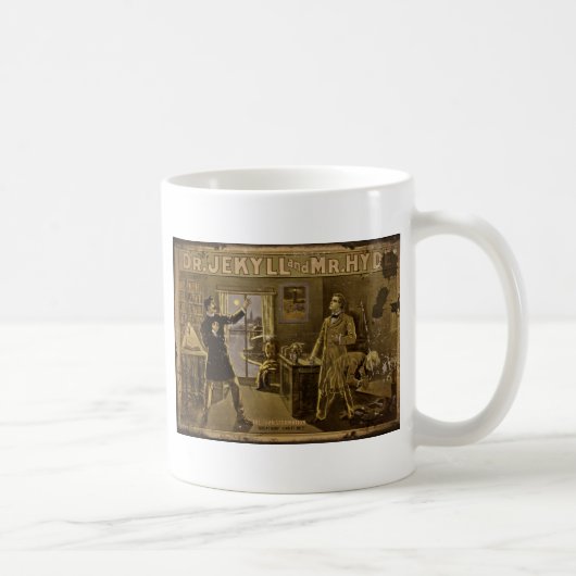 Jekyll und Hyde Poster Art Kaffeetasse (Rechts)