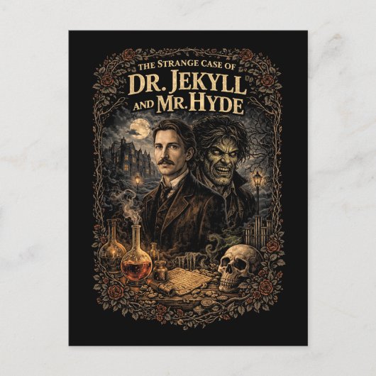 Jekyll und Hyde Postkarte (Vorderseite)