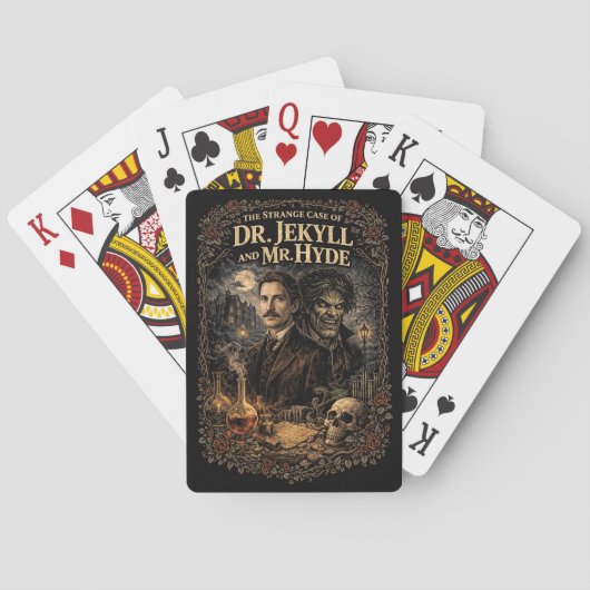 Jekyll und Hyde Spielkarten (Rückseite)
