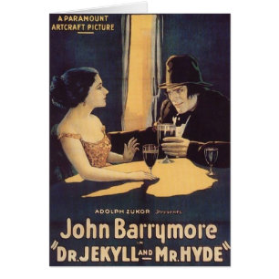 Jekyll und Hyde Vintag Movie Poster
