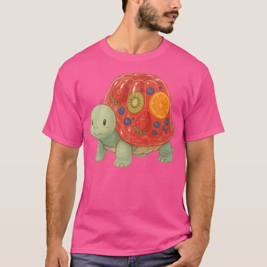 Jell-O Muschel Turtle T-Shirt (Vorderseite)