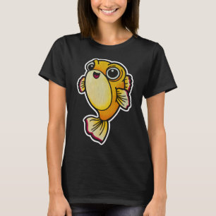 Jelle der Erbsen-Kugelfisch (Kinder und Großer Pri T-Shirt