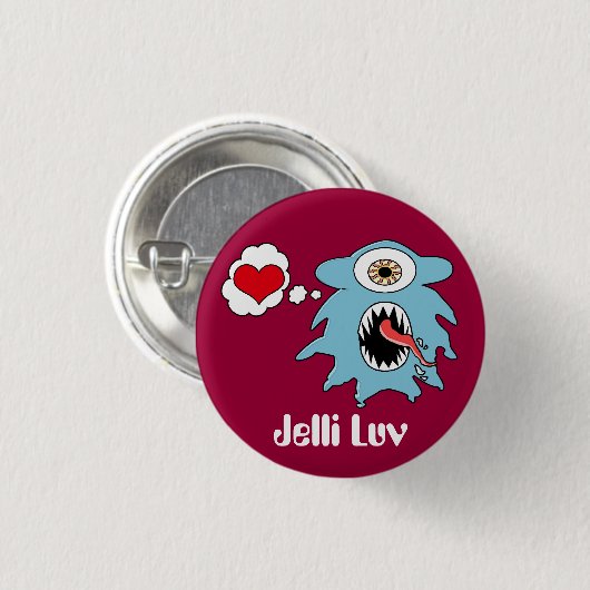 Jelli Luv Knopf Button (Vorne & Hinten)