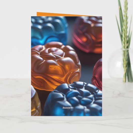 Jellied Candy Fun Karte (Rückseite)