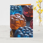Jellied Candy Fun Karte (Gelbe Blume)