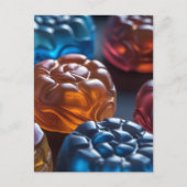Jellied Candy Fun Postkarte (Vorderseite)
