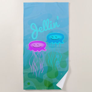 Jellin' Jelly Fish Strandtuch