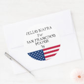 Jello für Mayor-Aufkleber Runder Aufkleber (Umschlag)