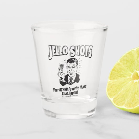Jello Shots: Andere Lieblingssache Schnapsglas (Vorderseite)