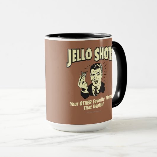 Jello Shots: Andere Lieblingssache Tasse (VorderseiteRechts)