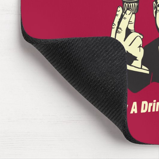 Jello Shots: Trinken, dass man nicht verschütten k Mousepad (Ecke)