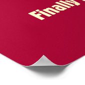 Jello Shots: Trinken, dass man nicht verschütten k Poster (Ecke)