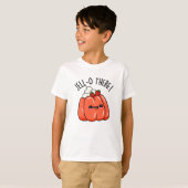 Jello There Funny Orange Jello Pun T-Shirt (Vorne ganz)