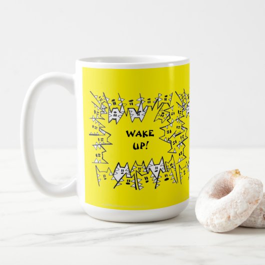 JELLOW 15 CATS-TASSE KAFFEETASSE (Mit Donut)