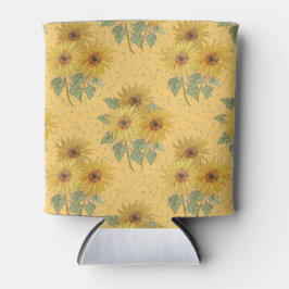 JELLOW & GOLD AUTUMN SONNENBLUMEN DOSENKÜHLER