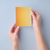 JELLOW ORANGE GRADIENT HINTERGRUNDVORLAGE FLYER (Gruppe)