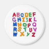 Jelly-Alphabet Magnet (Vorne)