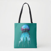 Jelly Aquarell farbenfroh, modern im Wasser Tasche (Vorderseite)