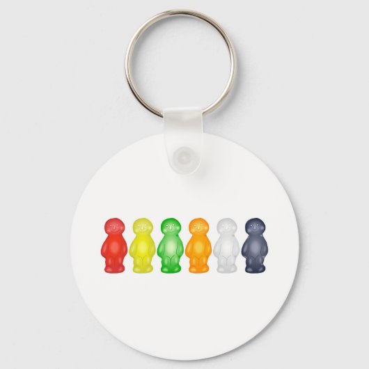 Jelly Babies Schlüsselanhänger (Vorderseite)