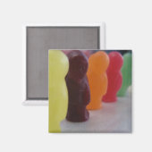 Jelly Babys auf Parade Magnet (Vorderseite/Rückseite)